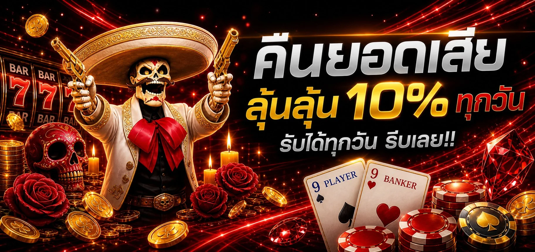โปรโมชั่นคืนยอดเสีย FLASHX สมาชิกเก่าและใหม่